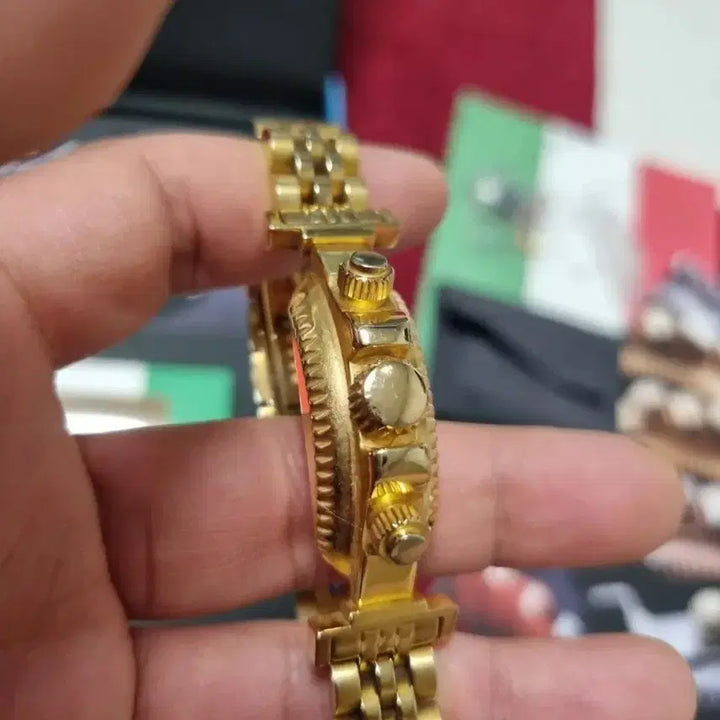 [BUNJANG] Debasc Gold Tone Metal Bracelet / 드바스크 금장 메탈 팔찌