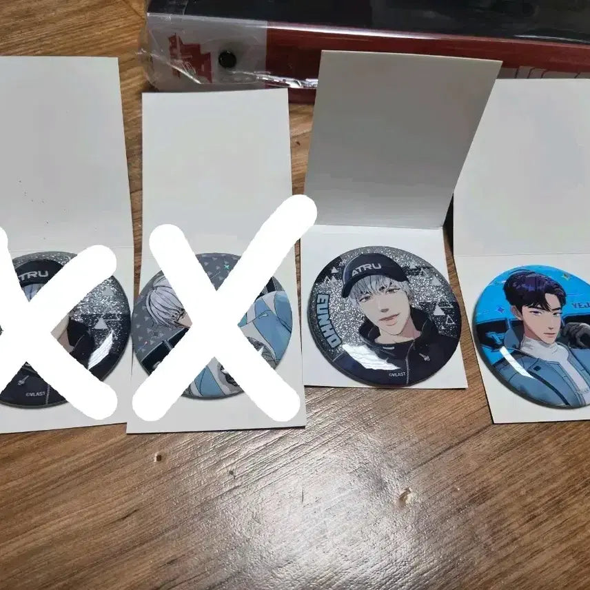 [BUNJANG] Pobble Kcaligo Part 2 Goods Can Badge / 플레이브 칼리고 파트2 굿즈 캔뱃지 교환