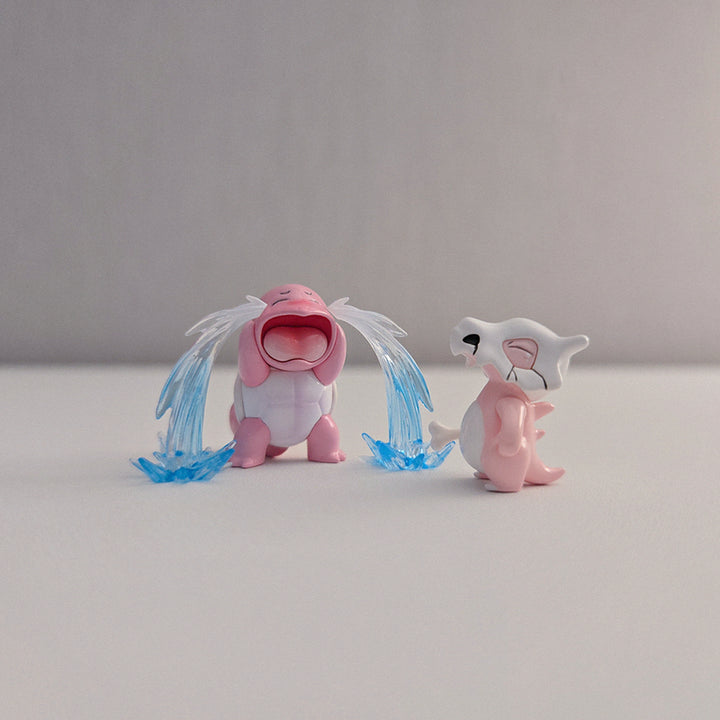 [BUNJANG] Moonstone Zomulguan Studio Squirtle &amp; Cubone Scale World Resin Figure Set / 포켓몬 스케일월드 꼬부기 탕구리 레진 피규어