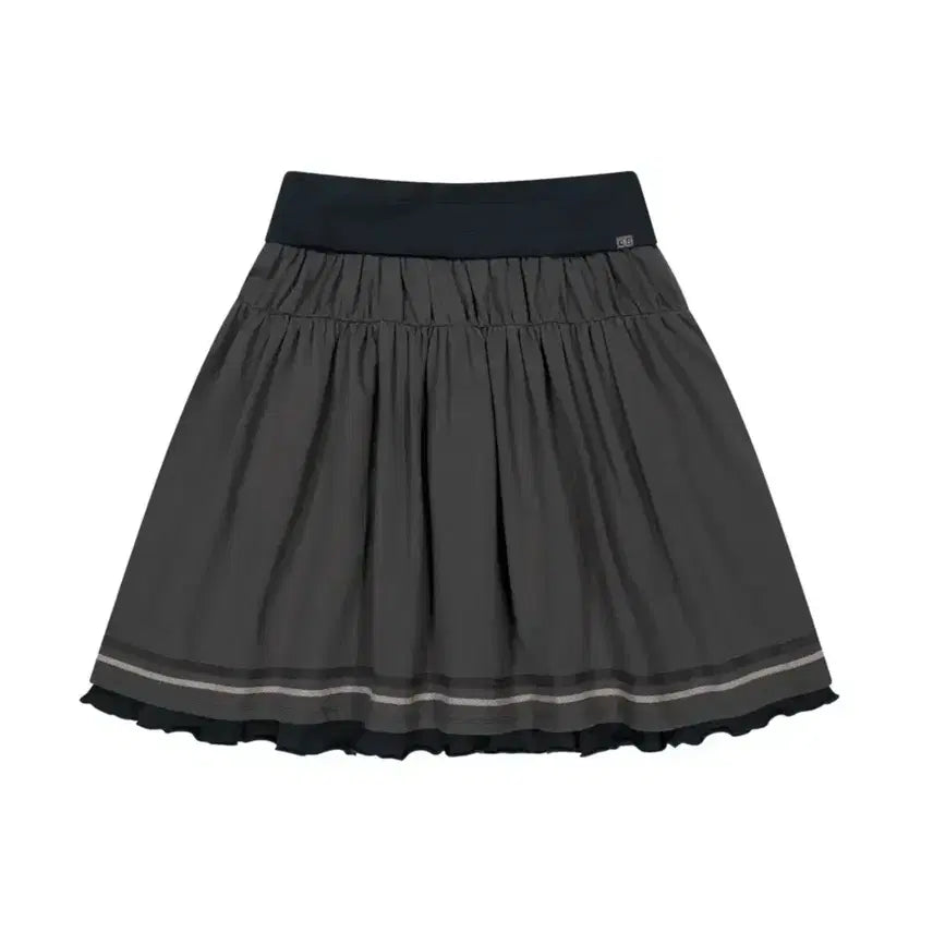 [BUNJANG] Koiseio Folding Shirring Skirt Charcoal Size 2 / 이번주만) 코이세이오 브라이스 폴딩 셔링 스커트 차콜 2사이즈