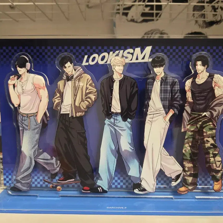 [BUNJANG] Lookism Allied Group Acrylic Stand / 외지주 얼라이드 재원고 단체 아크릴스탠드
