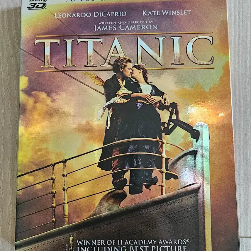 [BUNJANG] Titanic Blu-ray 2D+3D 4-Disc Outcase / 타이타닉 블루레이 2D+3D 4disk 아웃케이스