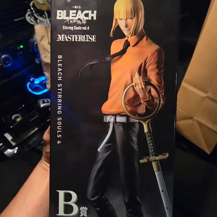 [BUNJANG] Bleach Aizen Masterize Figure (Sealed) / (미개봉 택포 13) 블리치 B상 신지 피규어