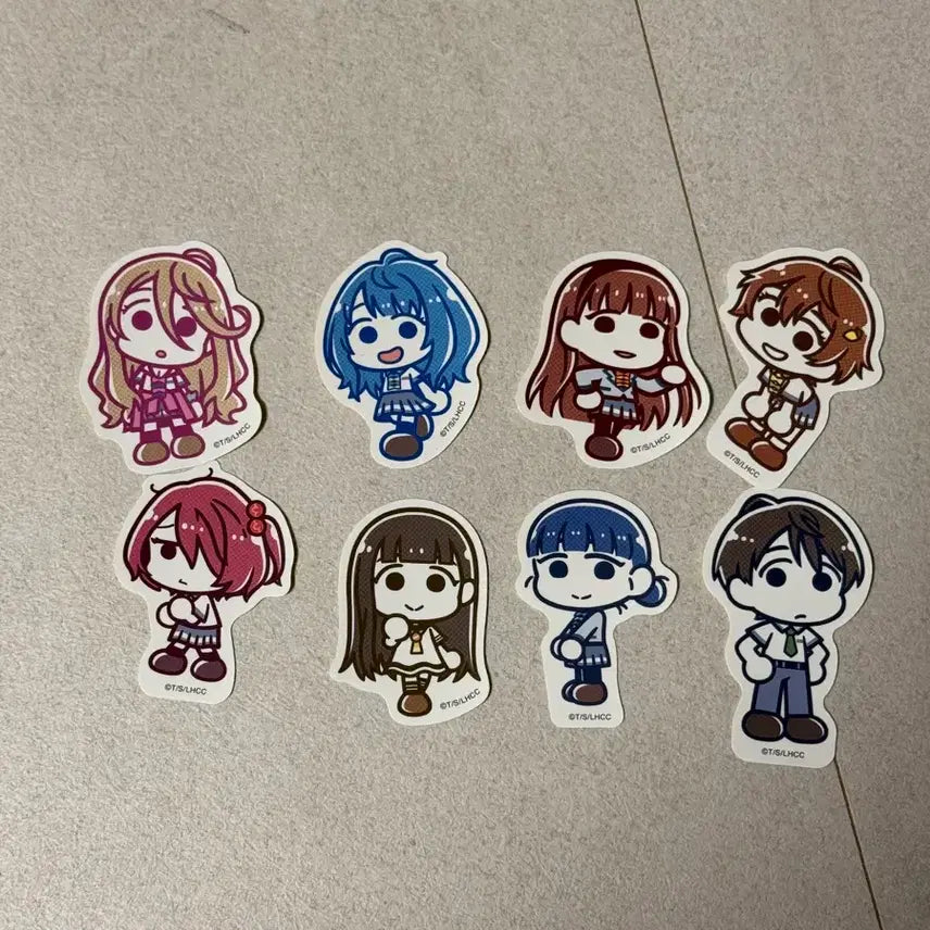 [BUNJANG] Too Many Unused Heroines Sticker Set / 미사용 패배 히로인이 너무 많아 스티커 세트