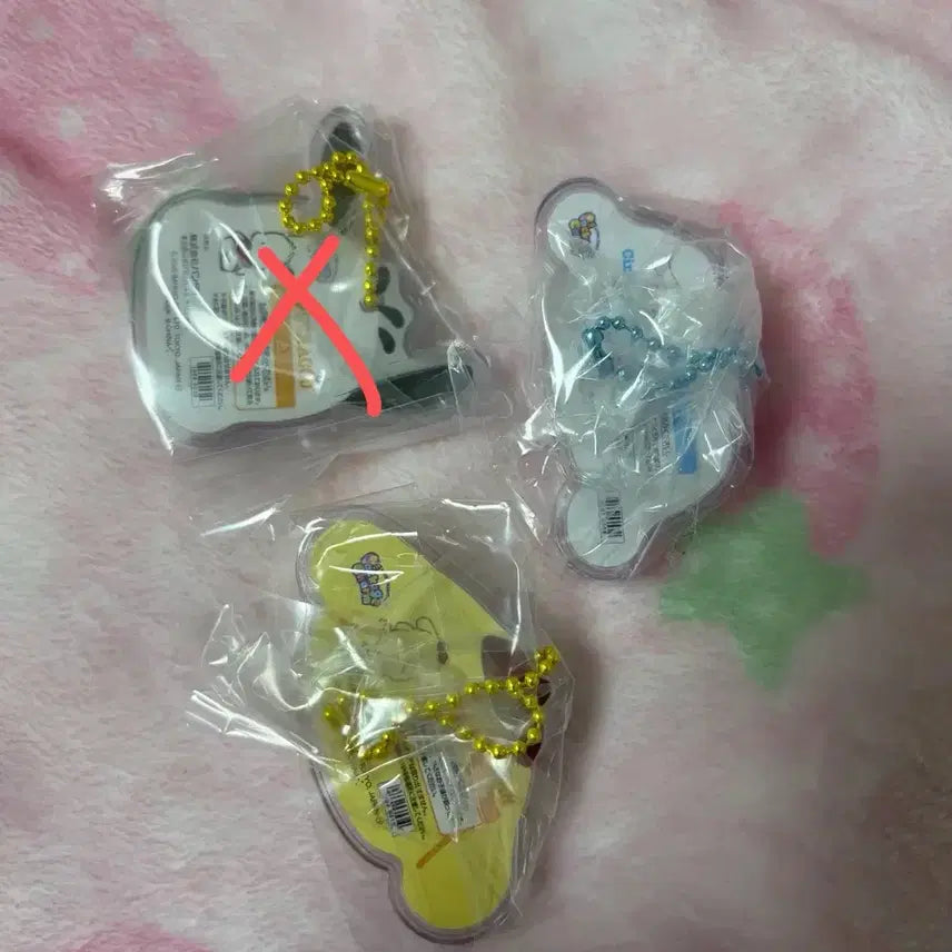 [BUNJANG] Sanrio Choco Ball Miniature Keychain Figure Set - Pom Pom Purin &amp; Cinnamoroll / 산리오 초코볼 미니어처 키링 피규어 패키지참 폼폼푸린 시나모롤
