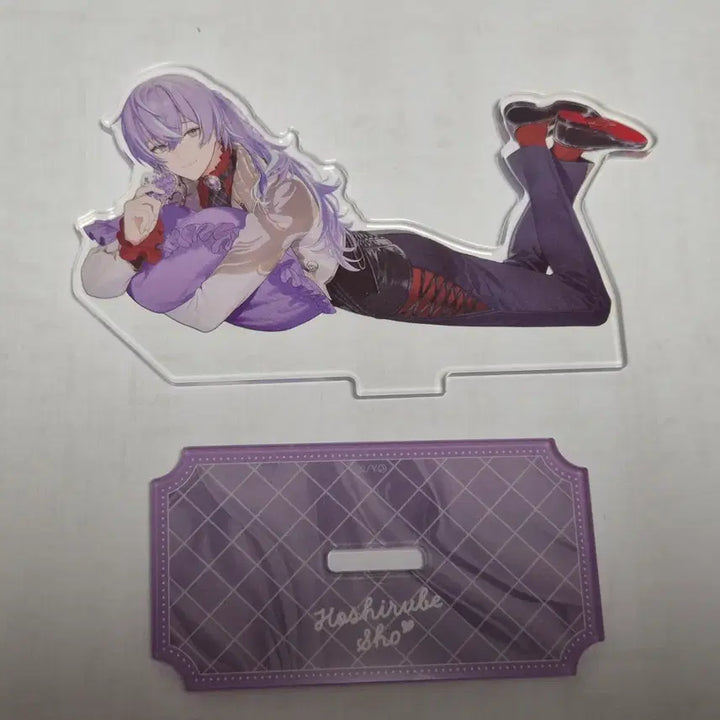[BUNJANG] Nijisanji Hoshirube Sho Valentine Acrylic Stand / 니지산지 호시루베 쇼 발렌타인 아크릴 스탠드