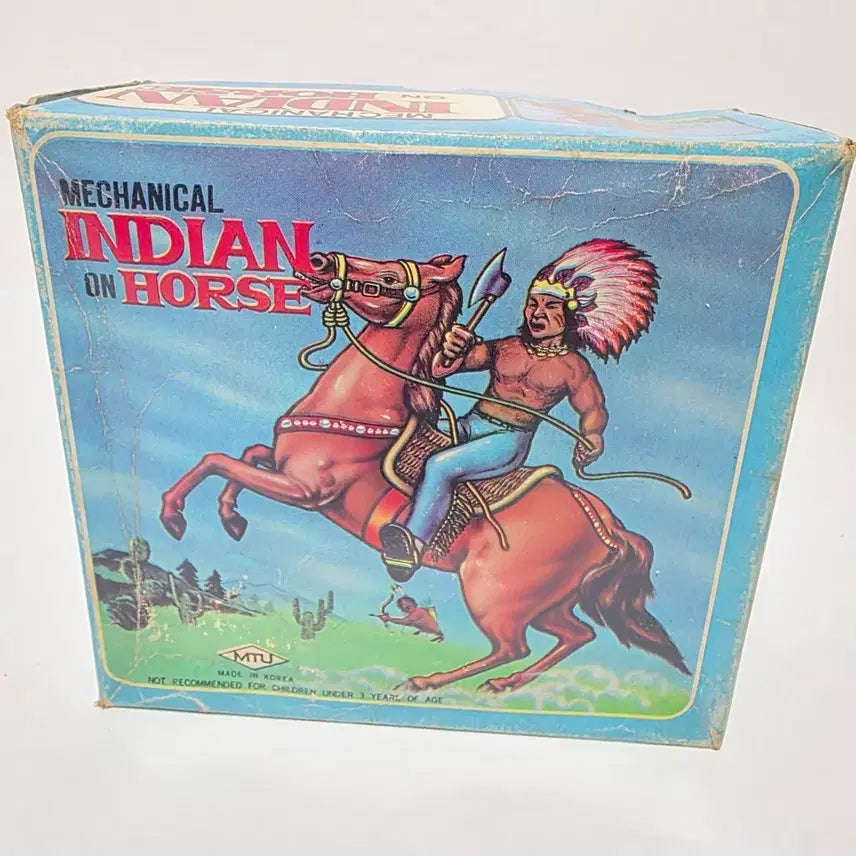 [BUNJANG] 1970s Indian Tin Toy / 70년대 인디언 양철장난감