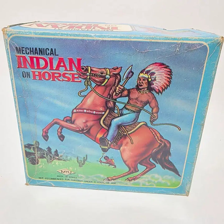 [BUNJANG] 1970s Indian Tin Toy / 70년대 인디언 양철장난감