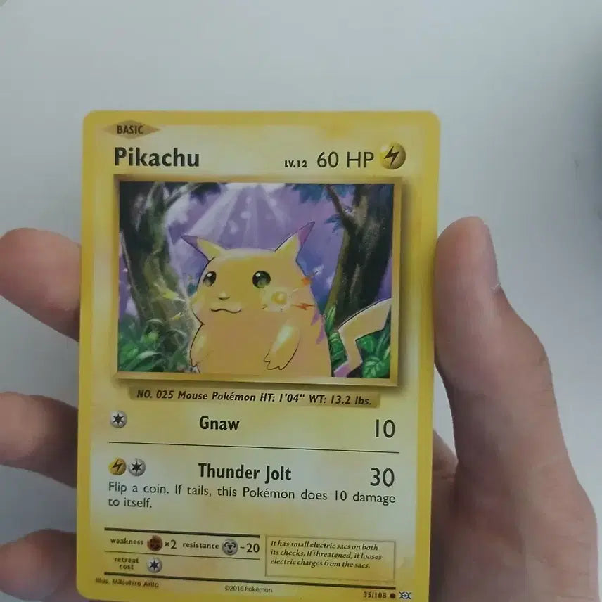 [BUNJANG] Pokemon Card Pikachu Card 20th Anniversary First Edition Homage / 포켓몬카드 피카츄카드 초판 오마주 20주년