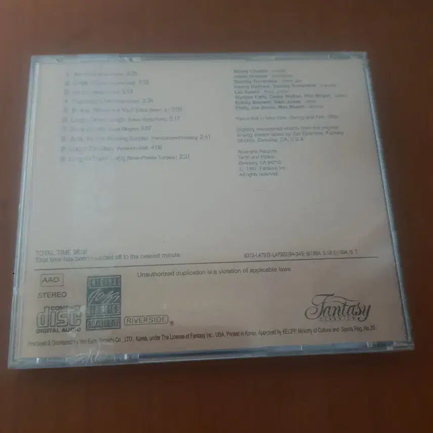 [BUNJANG] Abbey Lincoln Jazz Vocal CD (Sealed) / 재즈보컬 애비링컨 Abbey Lincoln 미개봉씨디 Jazzcd재즈시디