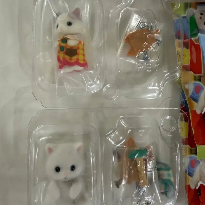 [BUNJANG] Sylvanian Families Blind Baby Peacock Baby 4 Types Set / 실바니안 블라인드 아기공작 아기 4종 세트