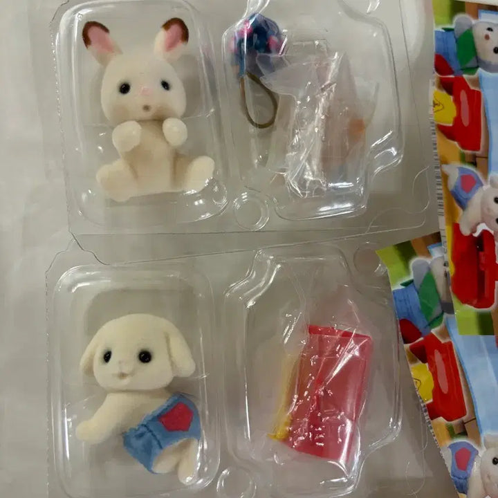 [BUNJANG] Sylvanian Families Blind Baby Peacock Baby 4 Types Set / 실바니안 블라인드 아기공작 아기 4종 세트