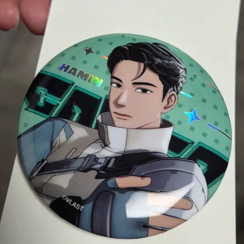 [BUNJANG] PLAVE Kaligo Part 2 Hamin Can Badge / 플레이브 칼리고 파트2 하민 캔뱃지 양도합니다