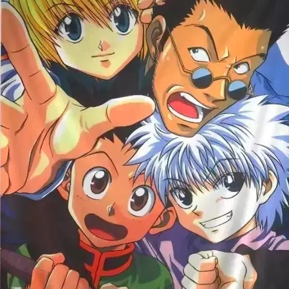 [BUNJANG] Hunter x Hunter Classic Tapestry / 헌헌 키르아 크라피카 헌시조 헌터헌터 고전 태피스트리 판매합니다