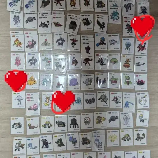 [SOLD OUT] (교환)포켓몬 띠부씰 30주년 아트워크 뮤츠 여러씰로 픽셀 교환 원합니다