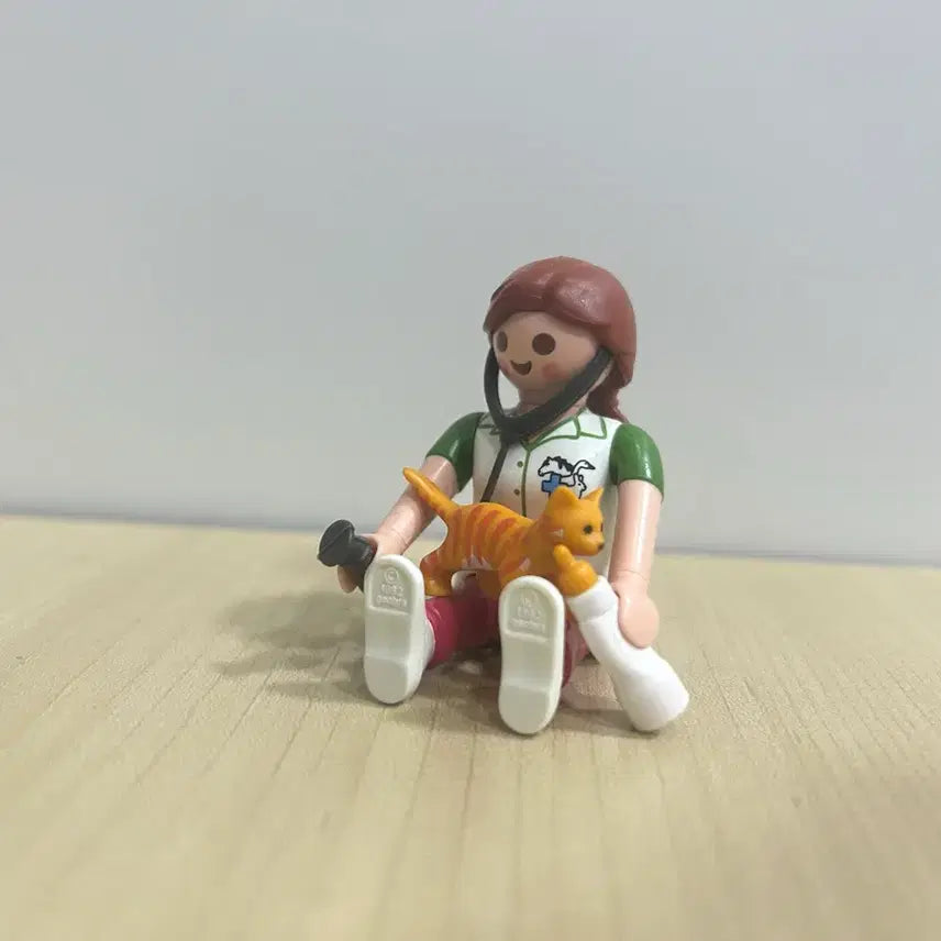 [BUNJANG] Playmobil Veterinarian Figure with Cat / 플레이모빌 수의사 피규어 고양이 포함