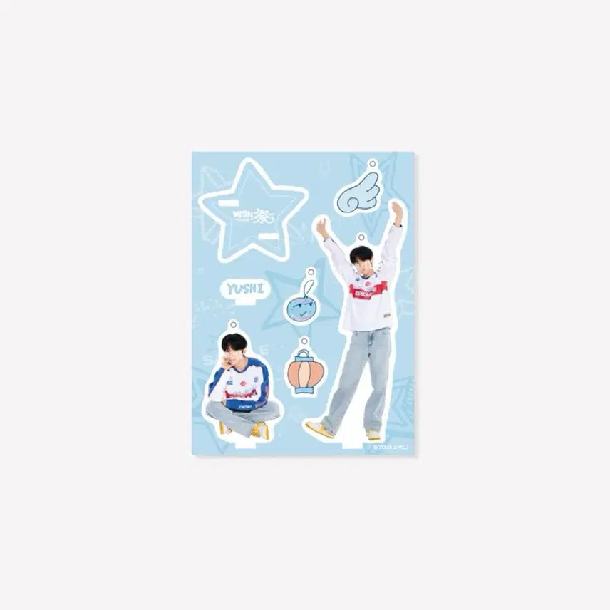 [BUNJANG] NCT WISH Yuu Version Acrylic Stand Keyholder (Japanese Fan Meeting, Sealed) / 미개봉 엔시티위시 일본팬미팅 유우시버전 아크릴 스탠드키홀더