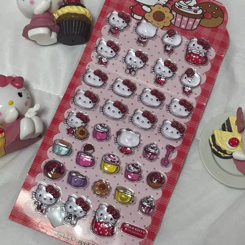 [BUNJANG] Sanrio Bongbong Drop Sticker Set / 폰꾸케꾸)산리오 봉봉드롭 스티커 키티쿠로미폼푸마멜포차코하나마루오바케