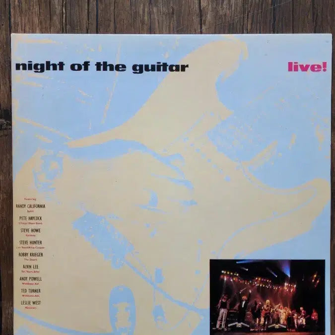[BUNJANG] V.A. Night of the Guitar 2LP / V.A - Night of the guitar 2lps nm/nm,nm,