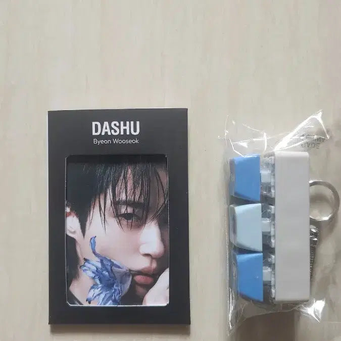 [BUNJANG] Byun Woo-seok Dashu Photocard &amp; Keycap Set / 변우석 다슈포토카드,키캡
