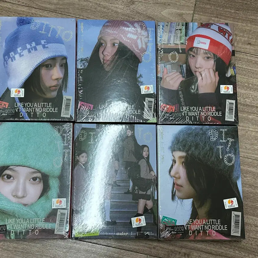 [BUNJANG] NewJeans Single 1st Album OMG Message Card Ver. Sealed Set / 뉴진스 싱글 1집 미개봉 6종 세트