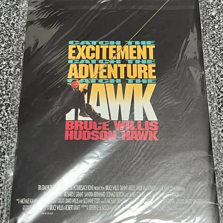 [BUNJANG] Hudson Hawk Bruce Willis Movie Booklet / 허드슨 호크 브루스 윌리스 영화 책자팜플렛