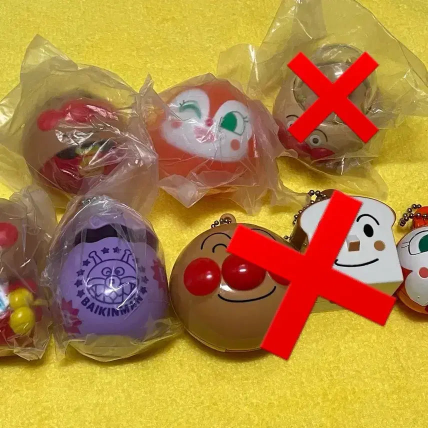[BUNJANG] Anpanman Gachapon Figures / 호빵맨 가챠 여러가지!!!