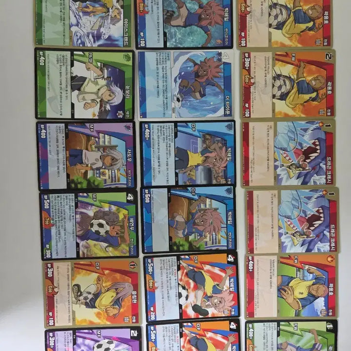 [BUNJANG] Inazuma Eleven Card Bundle / 썬더일레븐 (이나즈마 일레븐) 카드 다수 일괄