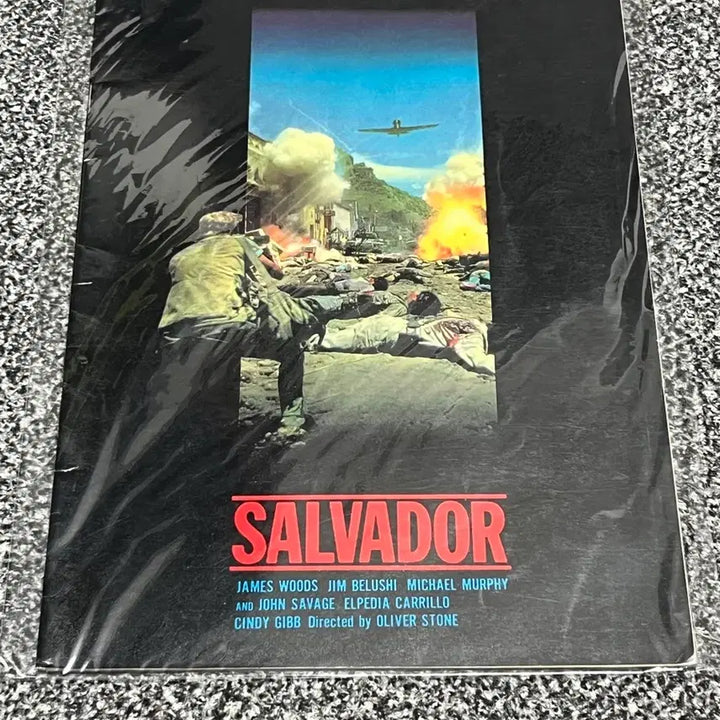 [BUNJANG] Salvador Movie Booklet / 살바도르 (SALVADOR) 영화책자팜플렛