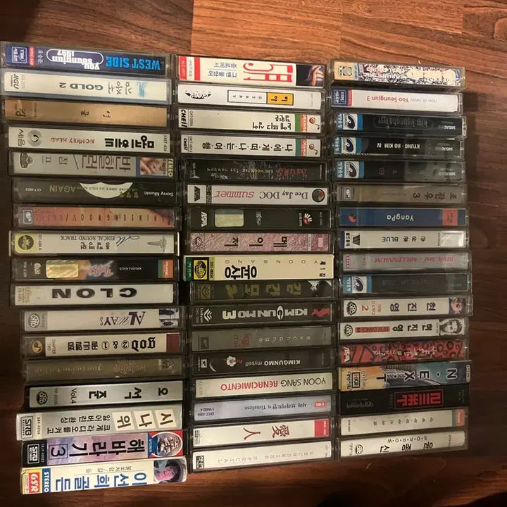 [BUNJANG] Various Artists Cassette Tape Albums (51 pcs) / 카세트 테이프 앨범 다수