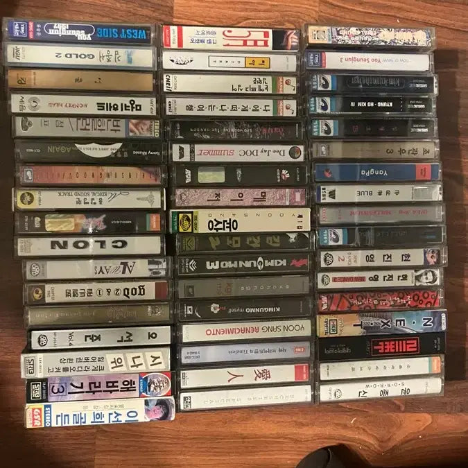 [BUNJANG] Various Artists Cassette Tape Albums (51 pcs) / 카세트 테이프 앨범 다수