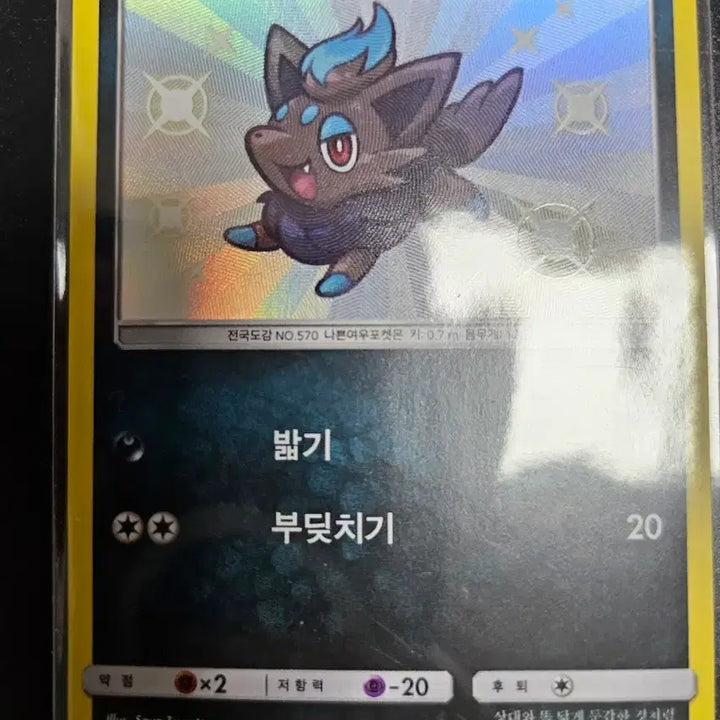 [BUNJANG] Pokemon Card Zoroark Ultra Shiny A / [포켓몬카드] 울트라샤이니 조로아(A)