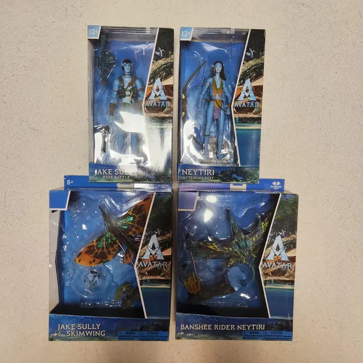 [BUNJANG] McFarlane Avatar Figures Set of 4 / 맥팔레인 아바타 피규어 4종 일괄