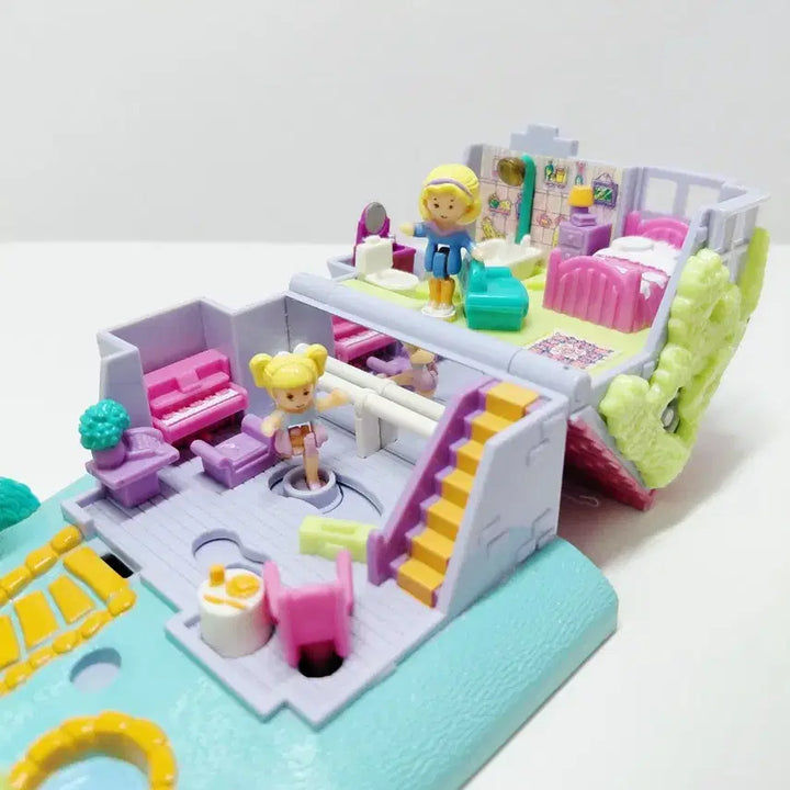 [BUNJANG] Vintage Polly Pocket Dance Studio Complete Ballet Dollhouse / 빈티지 폴리포켓 댄스 스튜디오 컴플릿 발레 돌하우스