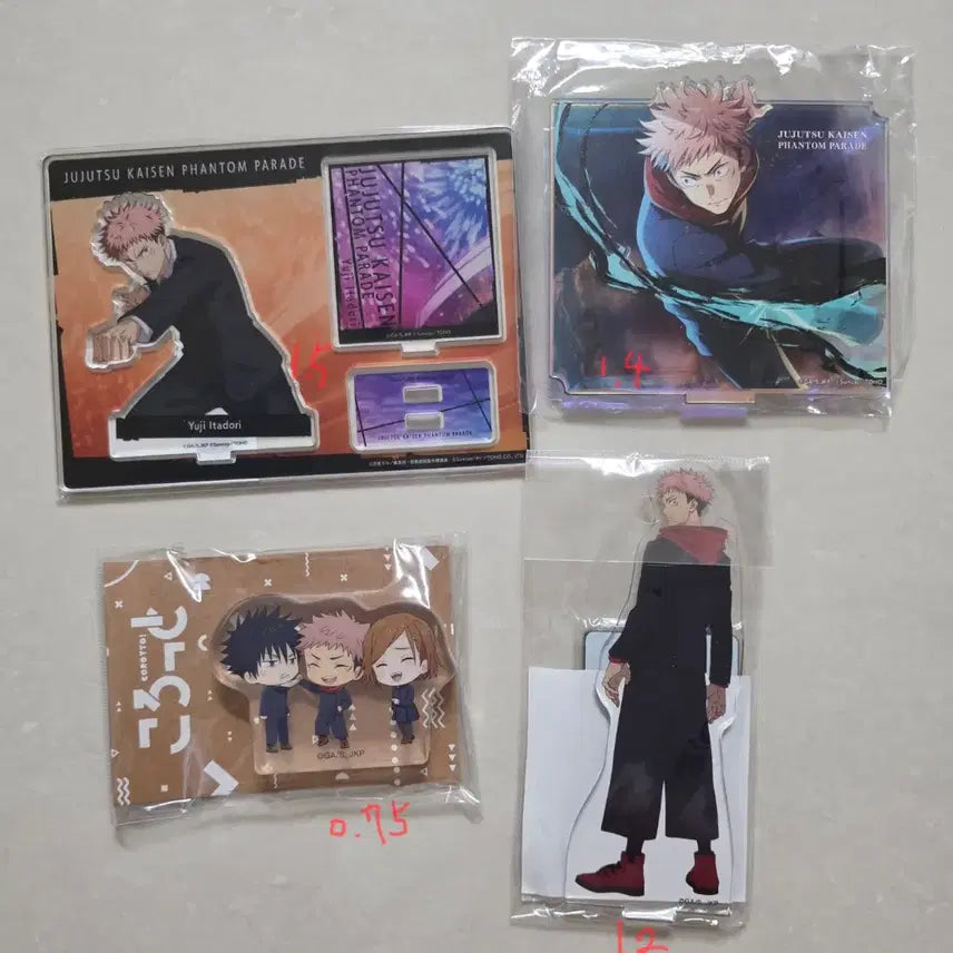 [BUNJANG] Jujutsu Kaisen Yuji Itadori Acrylic Block / 주술회전 이타도리 유지 아크릴 아크릴블럭