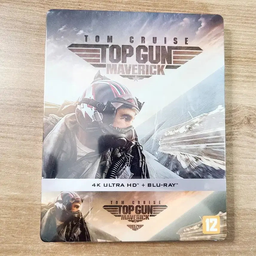 [BUNJANG] Top Gun: Maverick 4K Blu-ray Steelbook (Unsealed) / 탑건 매버릭 4K 블루레이- 스틸북 (미개봉