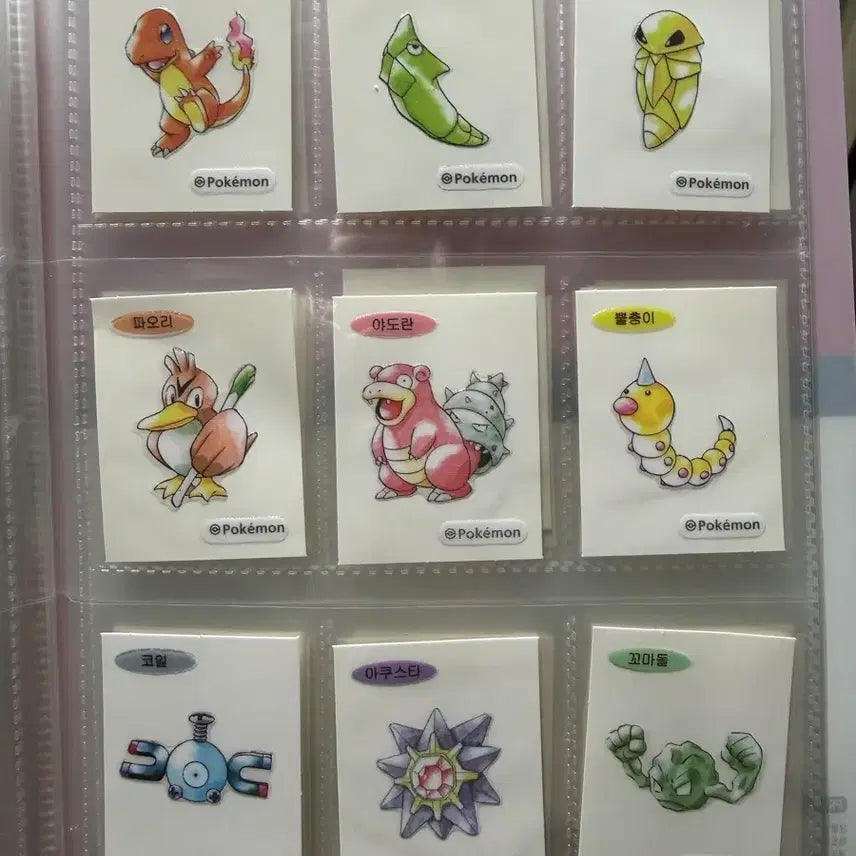 [BUNJANG] Pokemon 30th Anniversary Sticker / 포켓몬 30주년 띠부실