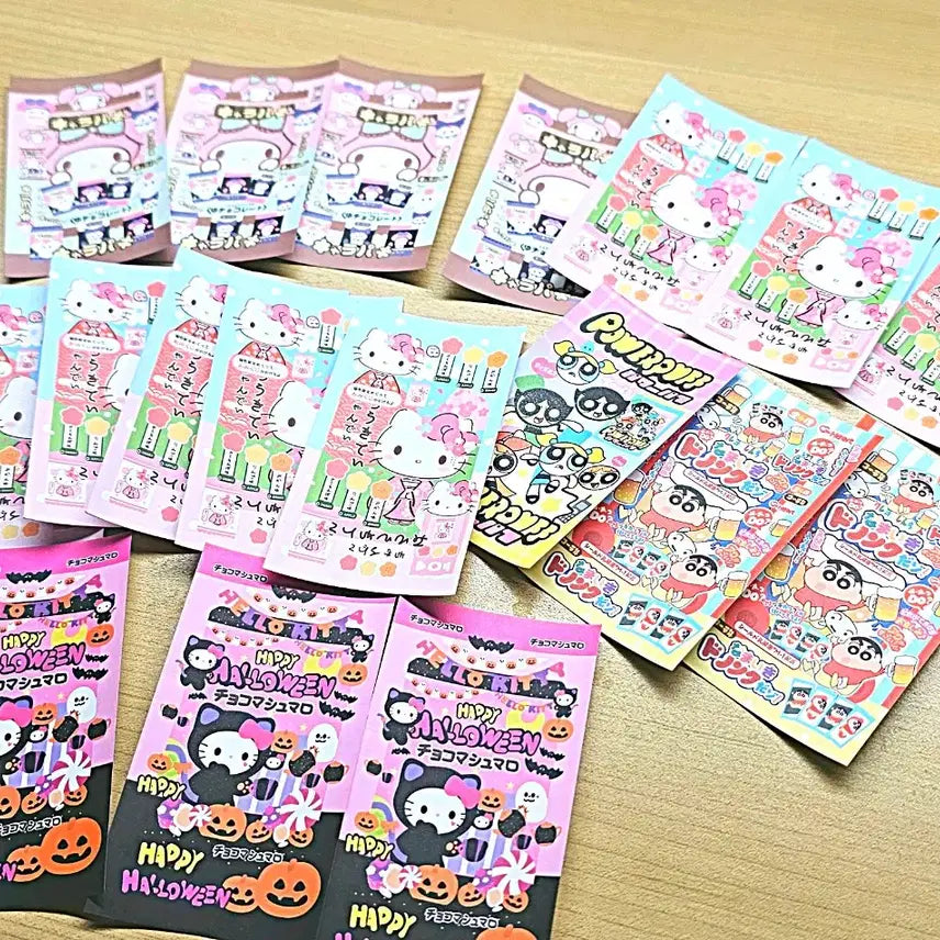 [BUNJANG] Sanrio, Crayon Shin-chan, Powerpuff Girls Sticker Set Bundle / 산리오, 짱구, 파워퍼프걸 등 스티커세트 일괄(개별가능)