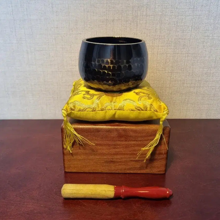 [BUNJANG] Japanese Singing Bowl Set / 아담한 일본 좌종 세트 (싱잉볼 명상종)