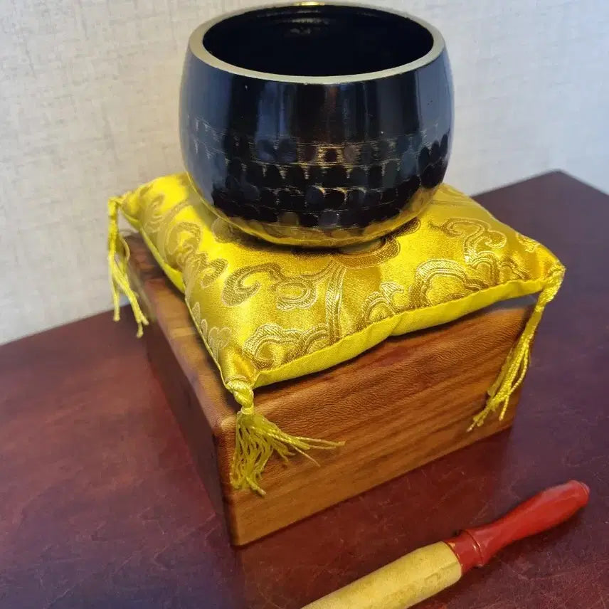 [BUNJANG] Japanese Singing Bowl Set / 아담한 일본 좌종 세트 (싱잉볼 명상종)