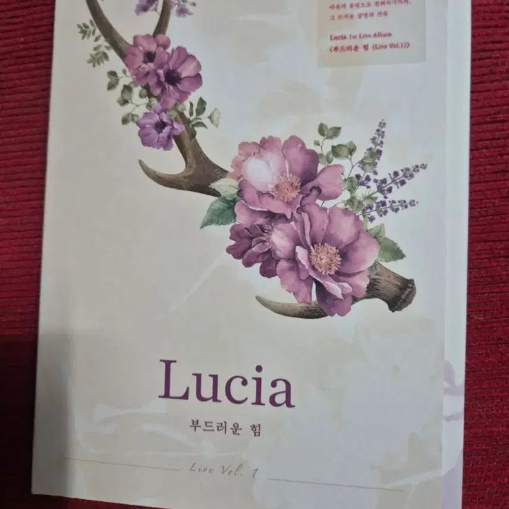 [BUNJANG] Lucia Live Album Soft Strength Vol. 1 / 루시아 (Lucia) 라이브 앨범 부드러운 힘 Live Vol.1