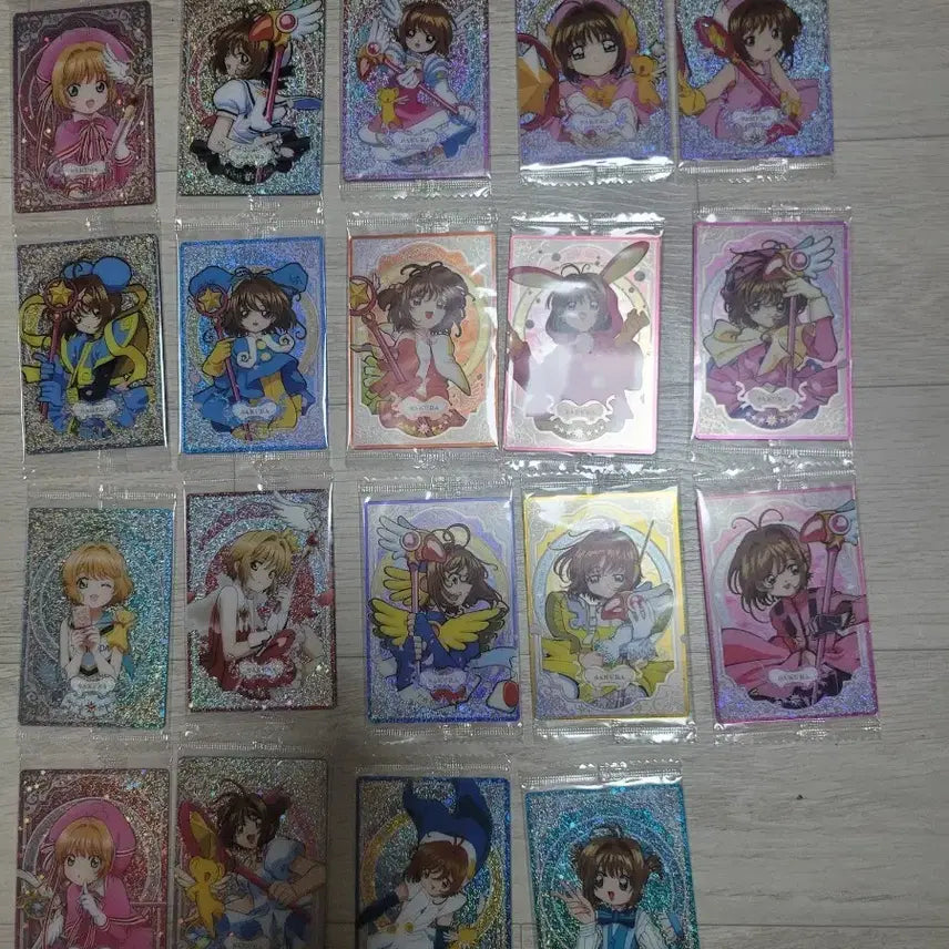 [BUNJANG] Cardcaptor Sakura Wehas Card Set (19 Types, Sealed) / 카드캡터체리 웨하스카드 미개봉 19종류