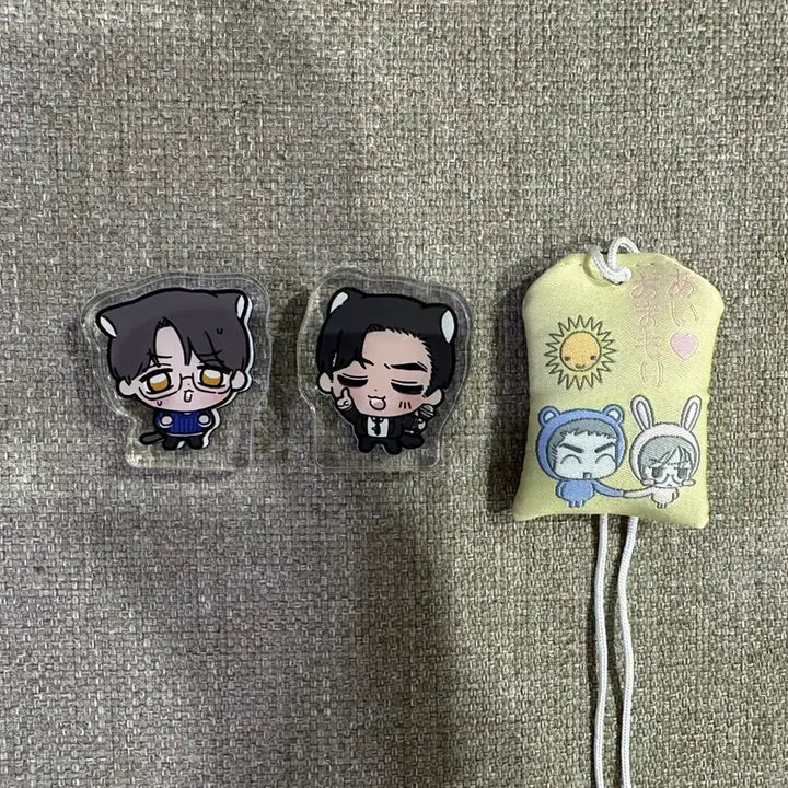 [BUNJANG] Kyosato Korotto + Omamori Charm Set / [원가] 가라 파미 쿄사토 코롯토 + 오마모리