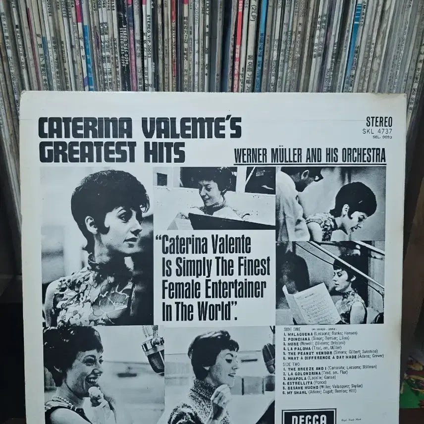 [BUNJANG] Caterina Valente GREATEST HITS LP / Caterina Valente&
