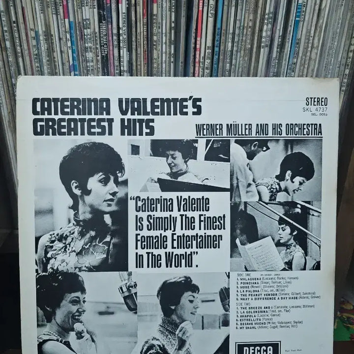 [BUNJANG] Caterina Valente GREATEST HITS LP / Caterina Valente&