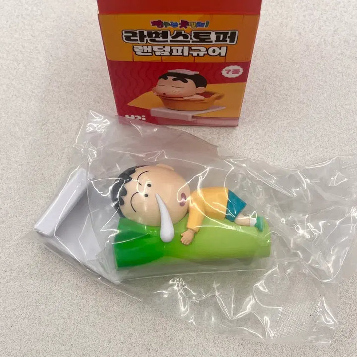 [BUNJANG] Crayon Shin-chan Maeng-gu Figure Noodle Stopper / 짱구 라면스토퍼 맹구 피규어 새상품