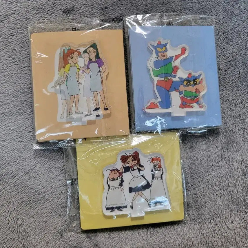 [BUNJANG] Crayon Shin-chan My Stand Acrylic Stand Set (Sealed) / 짱구는못말려 짱구 마이스탠드 아크릴 스탠드 미개봉 일괄 양도