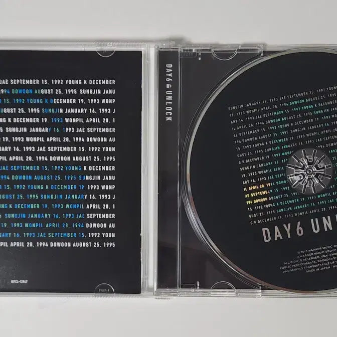 [BUNJANG] Day6 Unlock Japan Album / 데이식스 일본 앨범 언락 unlock