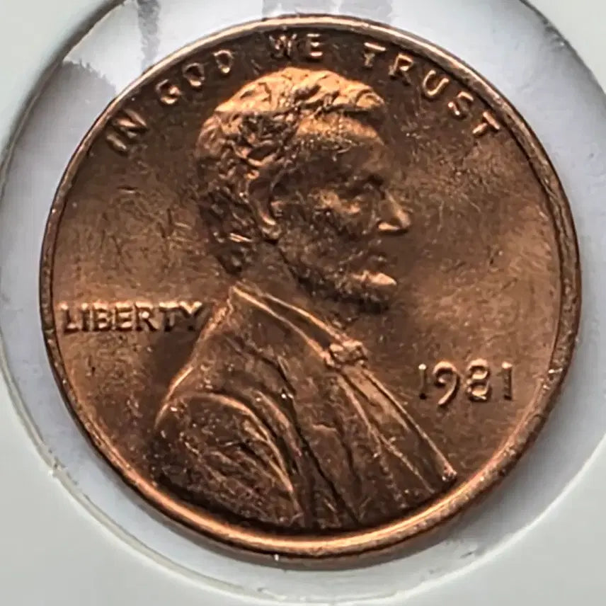 [BUNJANG] 1981 Lincoln Cent Philadelphia Mint Uncirculated Penny / 링컨 1센트 1981년도 미사용 필라델피아 페니