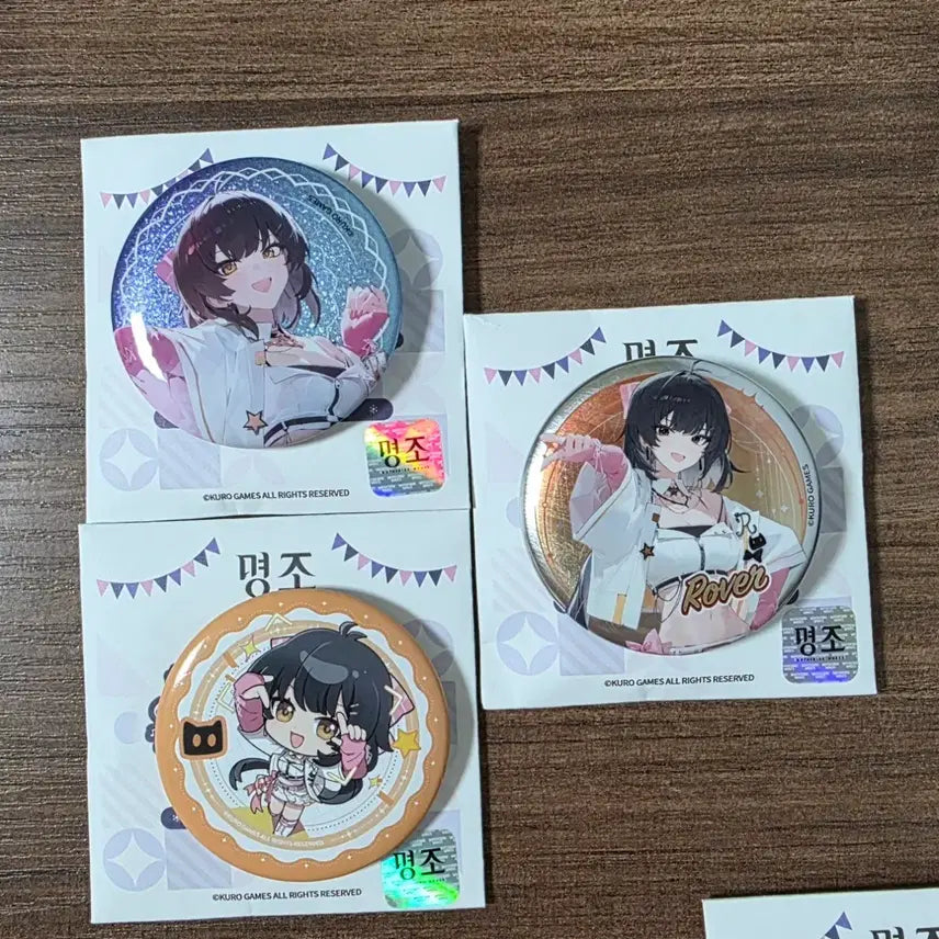 [BUNJANG] Yeorangja Festival Can Badge Full Set / 명조 띵조 페스티벌 여랑자 캔뱃지 전종